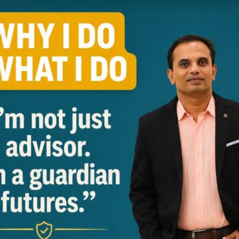 🌟 Why I Do What I Do "I'm not just an insurance advisor. I'm a guardian of futures."